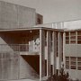 sepia Polaroid photograph of buildings in the Ingleside neighborhood of San Francisco by A.E. Graves